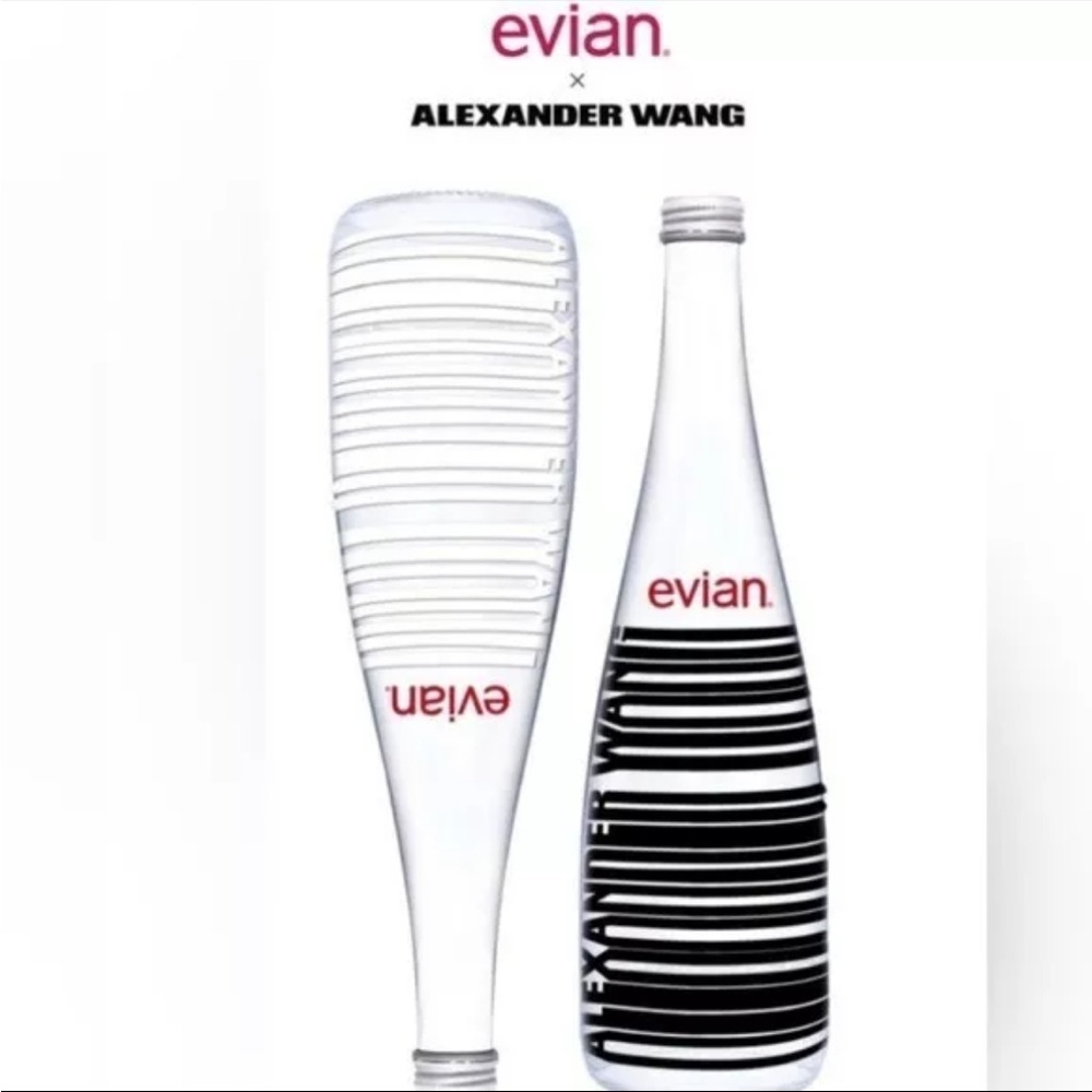 2015 Alexander Wang Evian bottles